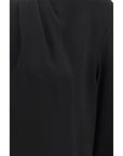 Max Mara Long Sleeve Blouse - Black