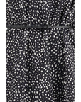 Max Mara Black Silk Campo Dress