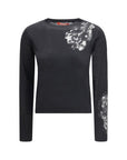 Max Mara Black Wool-Silk Sweater