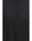 Max Mara Black Wool-Silk Sweater