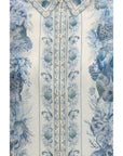 Zimmermann Blue Florals Collar Shirt