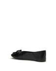 Ferragamo Vara Bow Black Leather Ballet Flats