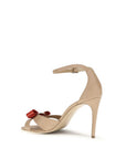 Ferragamo Vara Bow Leather Heel Sandals
