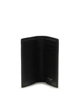 Saint Laurent Cassandre Logo Bifold Leather Wallet - Black