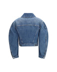 Givenchy Denim Crop Jacket
