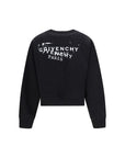Givenchy Charcoal Black Cotton Sweatshirt