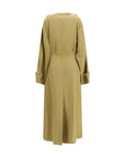 Petar Petrov Trench Coat Dress - Mustard