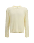 Jil Sander Linen Sweatshirt - Porcelain White