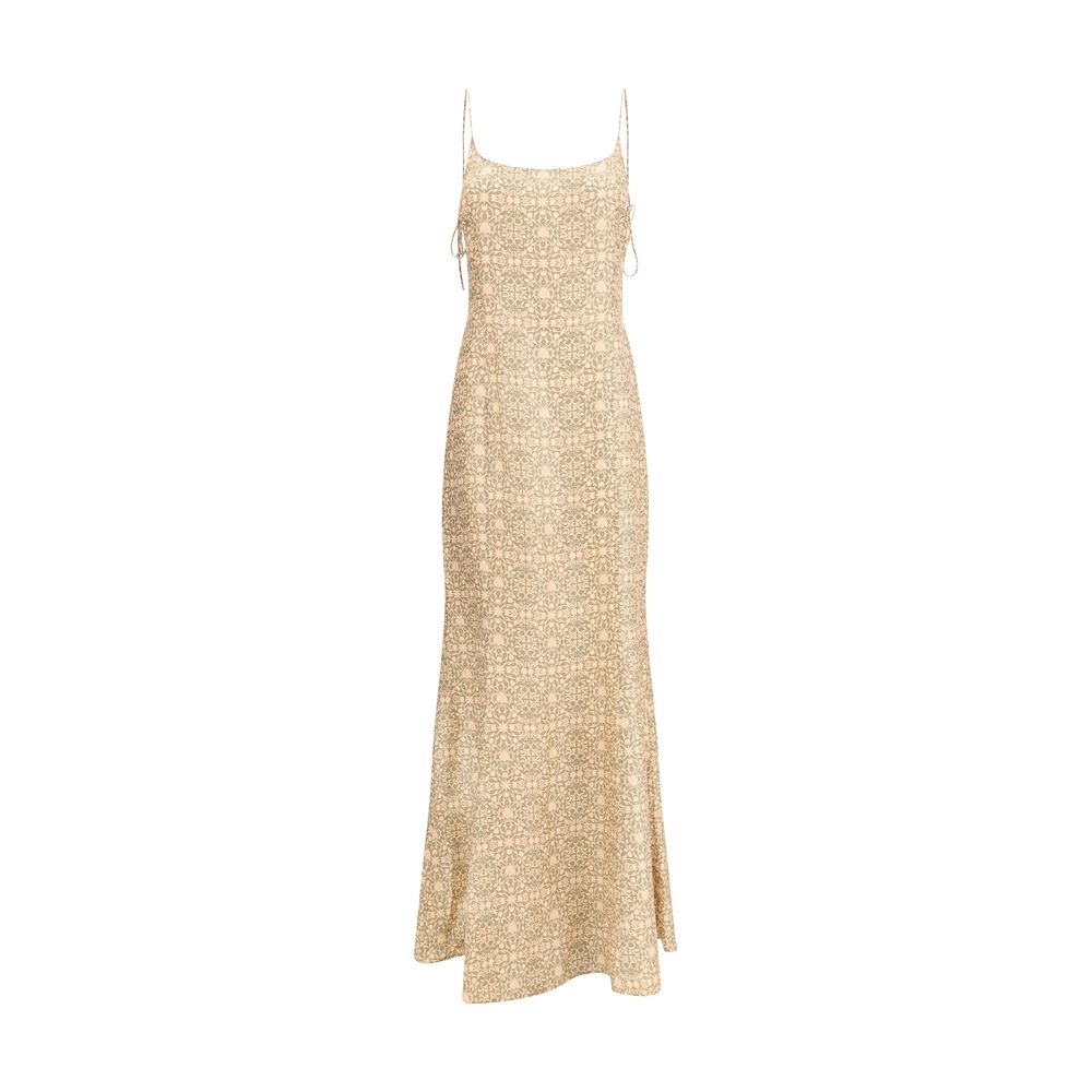 kristina maxi dress Kristina Ti Geometric Floral Maxi Silk Dress – Runway Door