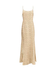 Kristina Ti Geometric Floral Maxi Dress