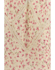 Kristina Ti Madeline Magnolia Ditsy Floral Camisole Lace Trim Top