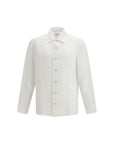 Brunello Cucinelli White Linen Shirt