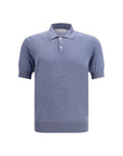 Brunello Cucinelli Linen-Silk Polo Shirt