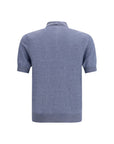 Brunello Cucinelli Linen-Silk Polo Shirt