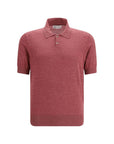 Brunello Cucinelli Linen-Silk Polo Shirt
