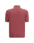 Brunello Cucinelli Linen-Silk Polo Shirt