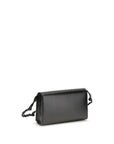 Jil Sander Crossbody Tangle Wallet With Strap - Black