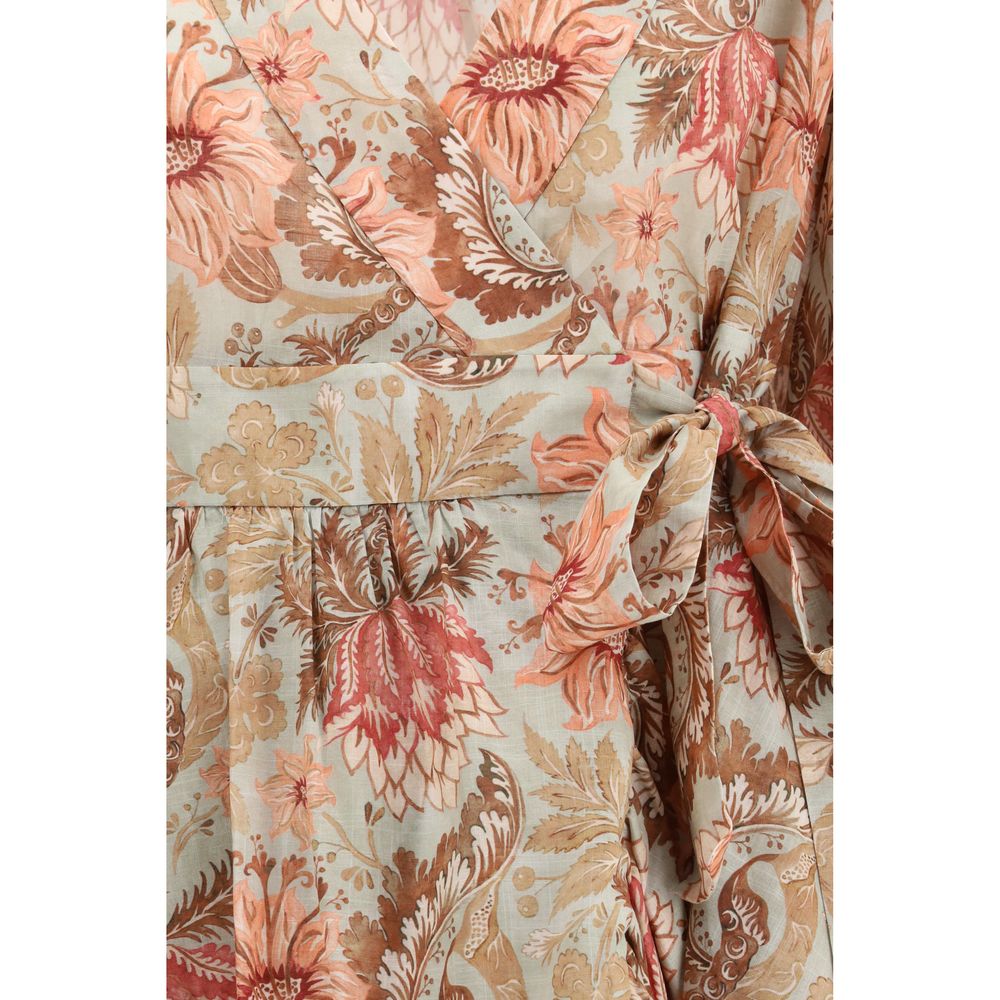 dress for tropical party Aloha Low back Luau party dress for women