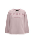 Max Mara Logo Lilac Sweatshirt