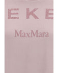 Max Mara Logo Lilac Sweatshirt