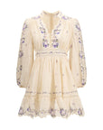Zimmermann The Patience Plunge Mini Dress