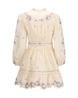 Zimmermann The Patience Plunge Mini Dress