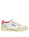 Autry Leather Low Top Sneakers - White - Made In Italy