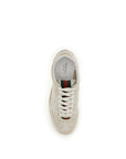 Gucci Shift Distressed White Sneakers