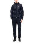 EA7 Emporio Armani Hooded Puffer Jacket - Deepest Blue