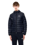EA7 Emporio Armani Hooded Puffer Jacket - Deepest Blue