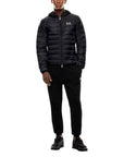 EA7 Emporio Armani Hooded Puffer Jacket - Black