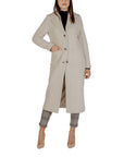 ICHI Wool Coat Beige