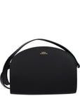 A.P.C Demi-Lune Mini Shoulder Bag - Black
