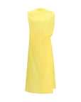 Jacquemus Yellow Midi Dress