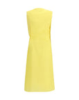 Jacquemus Yellow Midi Dress