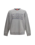 Diesel S-Boxt-Raw-V1 sweatshirt - Cool Gray/Grey