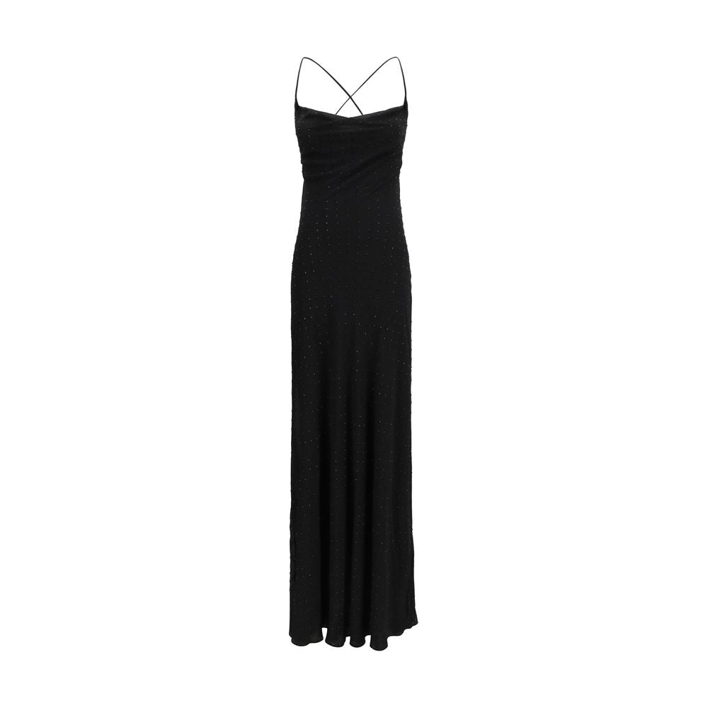 strapless open back dress Long dress with fringing and Botanic Garden print main image 1