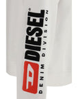 Diesel Logo Cotton Sweatshirt - White