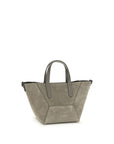 Brunello Cucinelli Leather Tote & Shoulder Bag