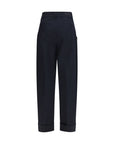 Jacob Cohen Lindsay Barrel Leg Pants - Deep Blue