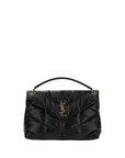 Saint Laurent LouLou Medium Leather Shoulder Bag - Black