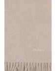 Max Mara Beige Cashmere Scarf