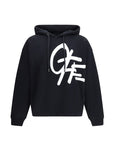 Off-White Spray Logo Hoodie - Black