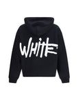 Off-White Spray Logo Hoodie - Black