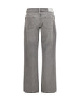 7FOR Straight-Leg Relaxed Fit Jeans - Gray/Grey