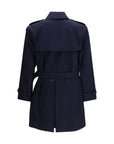 Burberry Trench Coat - Deepest Blue