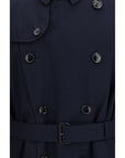Burberry Trench Coat - Deepest Blue