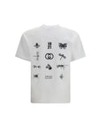 Gucci Graphic White Cotton T-Shirt