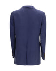 Blazé Milano The Savannah Everyday Linen-Silk Blazer - Azure Blue