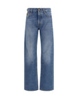 Jacob Cohen Claire Vintage Wash Straight-Leg Jeans